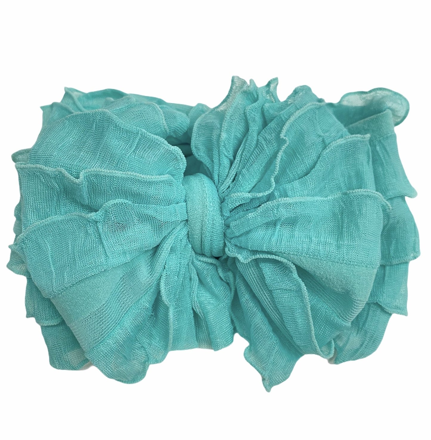 Ruffled Head Bands Soft