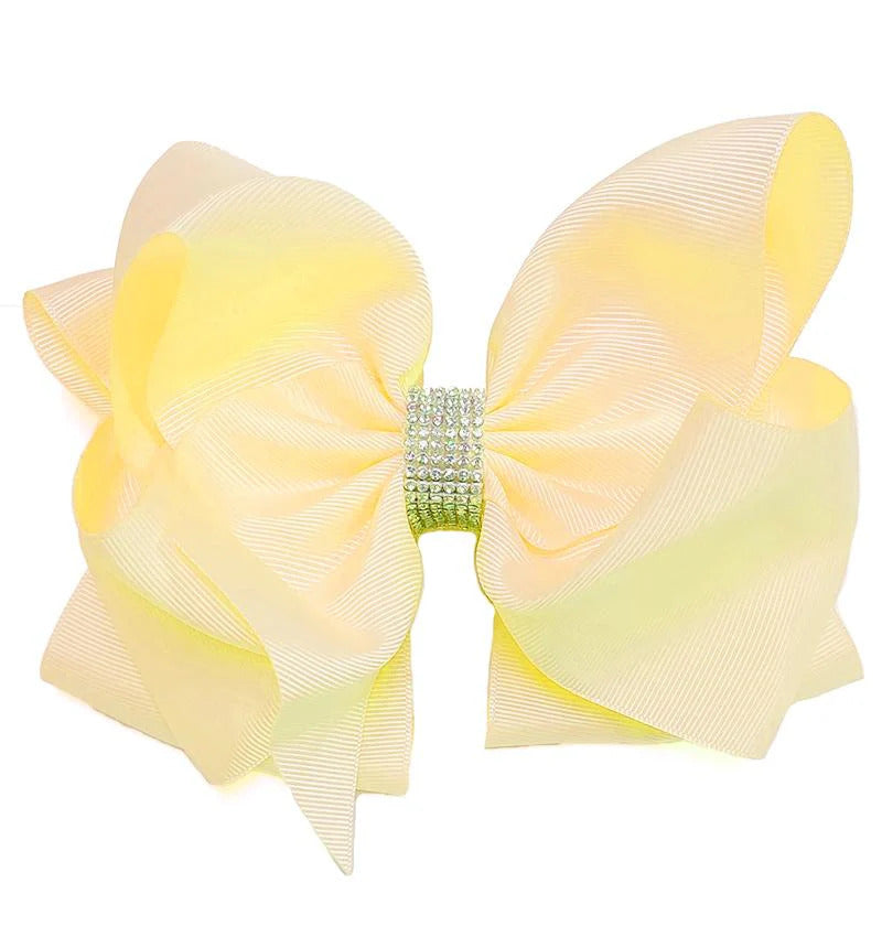 6.5 in Rhinestone Bows